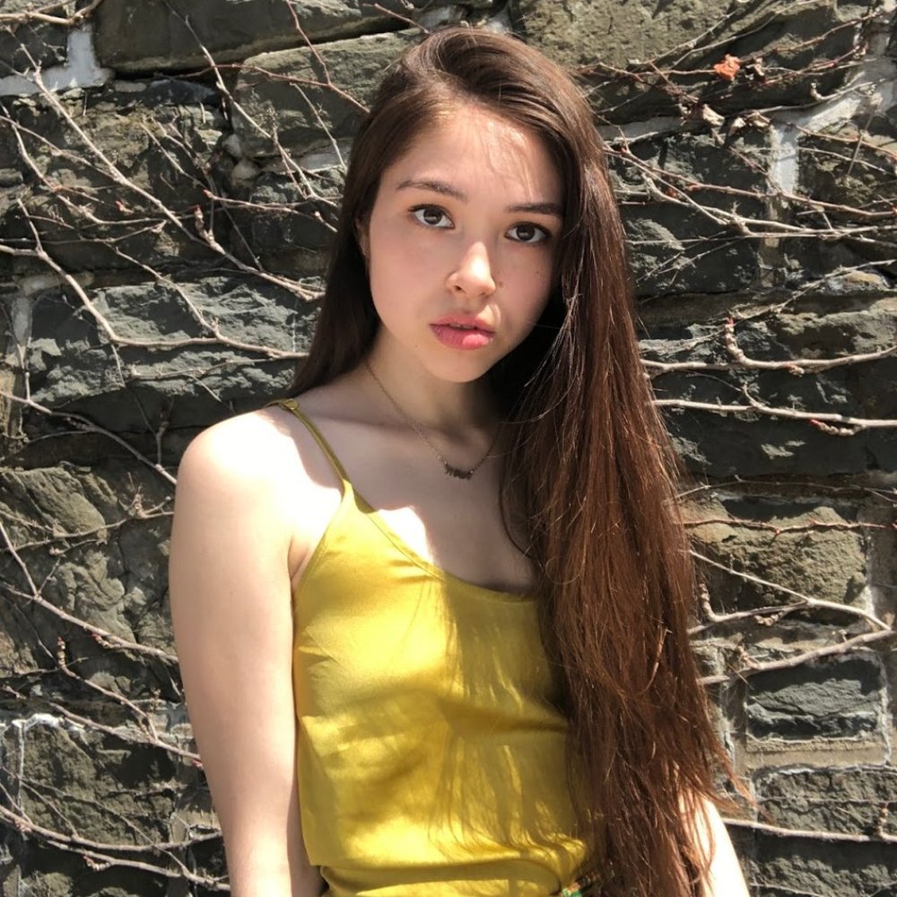 Silky yellow camisole